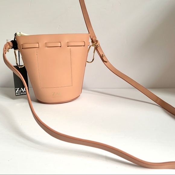❌SOLD❌Zac Posen Belay Mini Drawstring Leather Buck - Picture 2 of 16